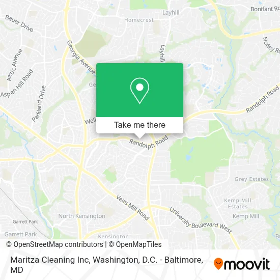 Maritza Cleaning Inc map