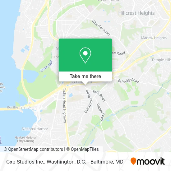 Gxp Studios Inc. map
