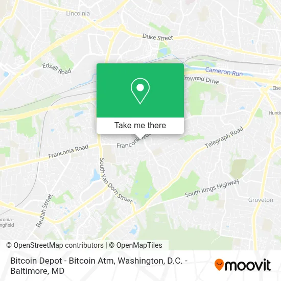 Bitcoin Depot - Bitcoin Atm map