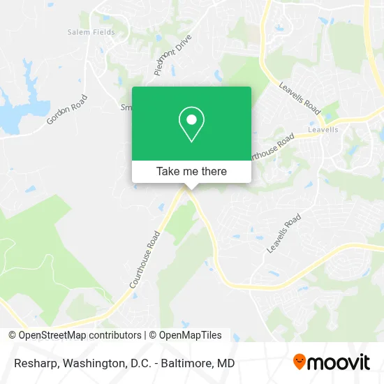 Resharp map