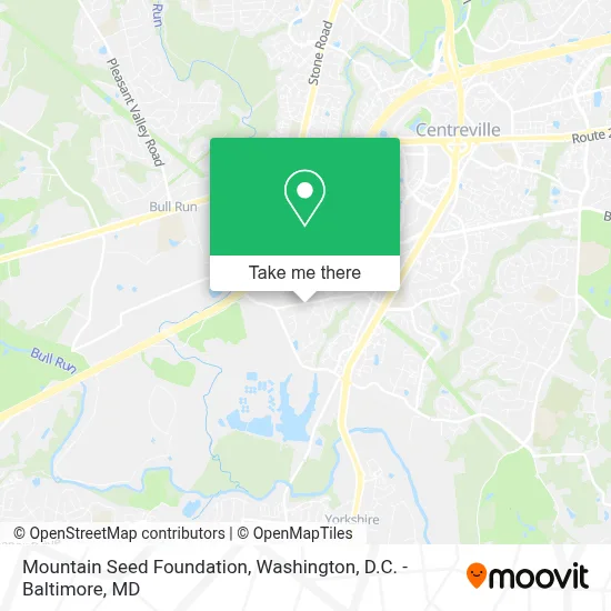 Mountain Seed Foundation map