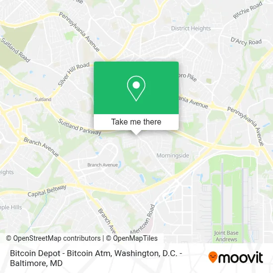Bitcoin Depot - Bitcoin Atm map