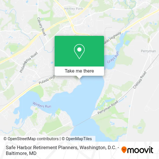 Safe Harbor Retirement Planners map