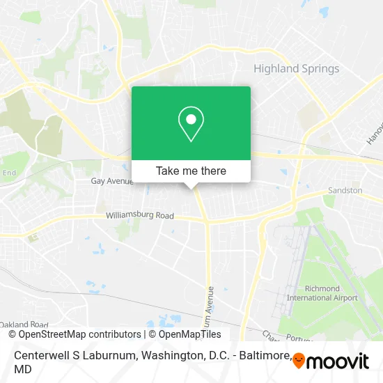 Centerwell S Laburnum map