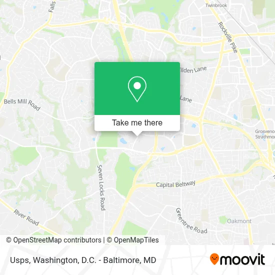 Usps map