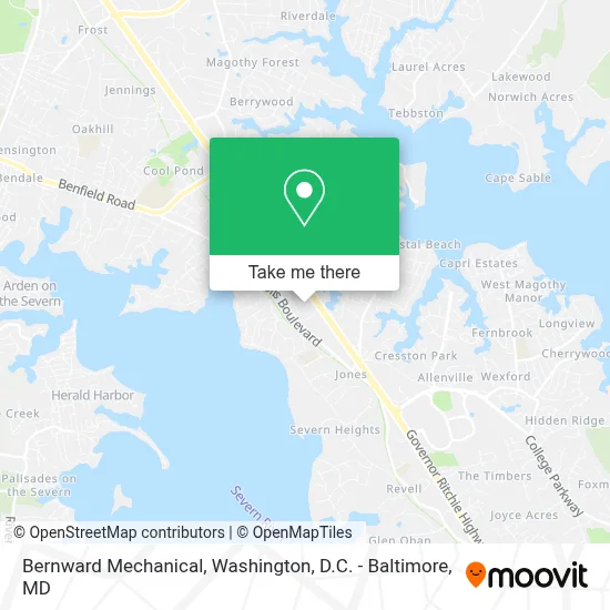 Bernward Mechanical map