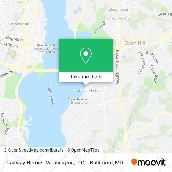 Gaitway Homes map