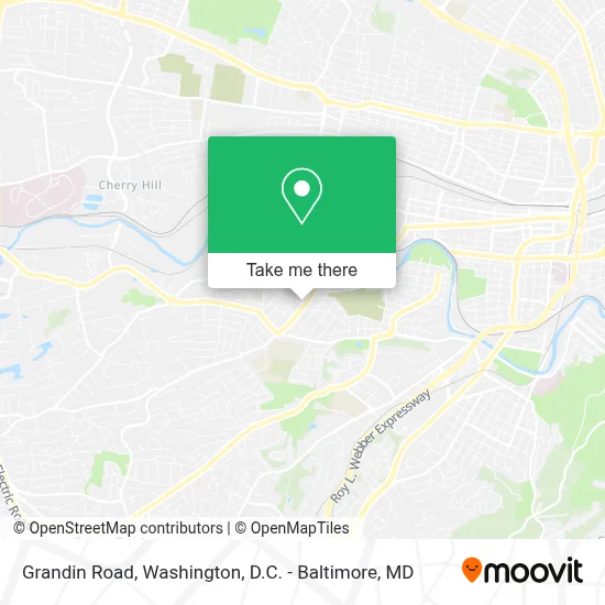 Grandin Road map