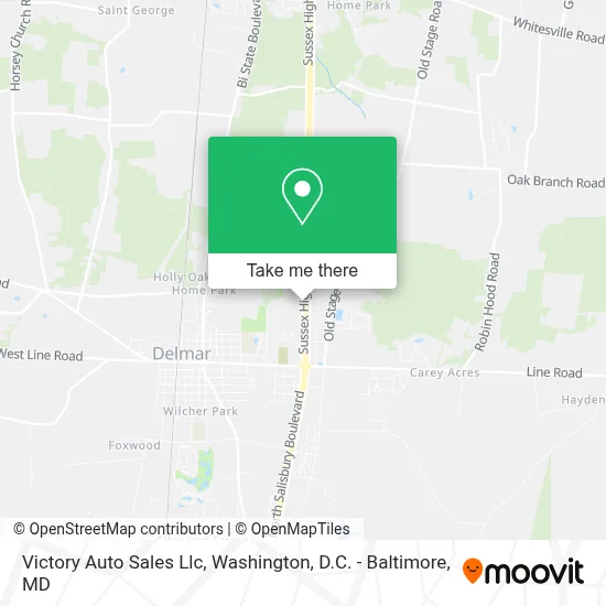 Victory Auto Sales Llc map