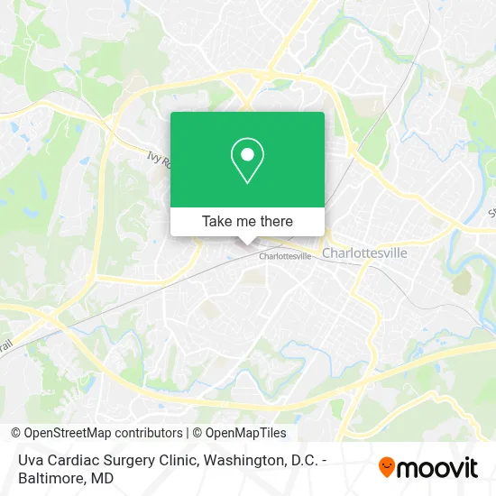 Uva Cardiac Surgery Clinic map