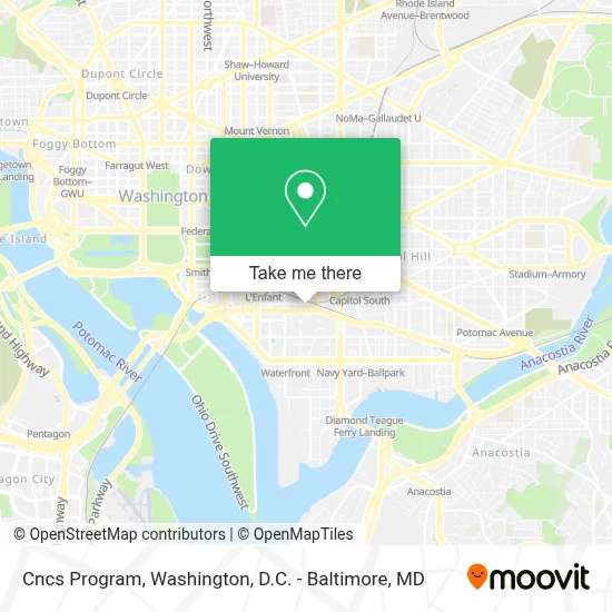 Cncs Program map