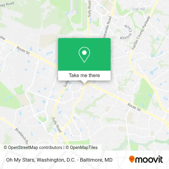 Oh My Stars map