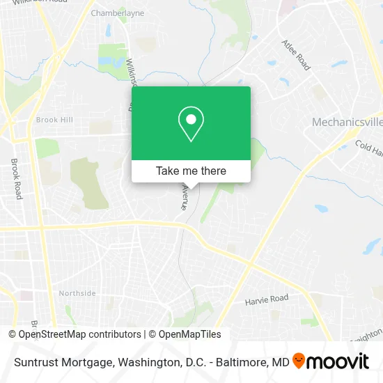 Suntrust Mortgage map