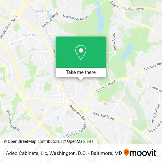 Adeo Cabinets, Llc map