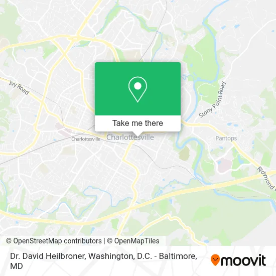 Dr. David Heilbroner map