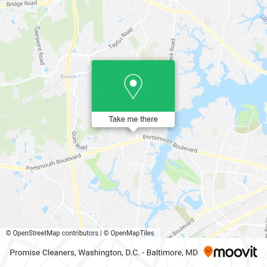 Promise Cleaners map