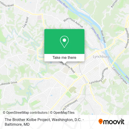 The Brother Kolbe Project map