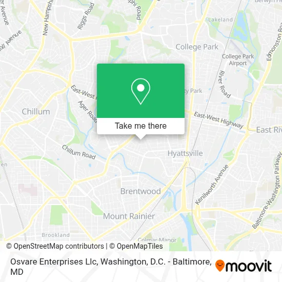 Osvare Enterprises Llc map