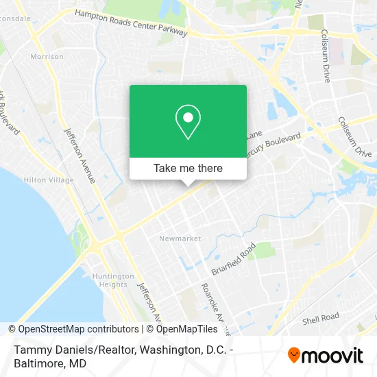 Tammy Daniels/Realtor map