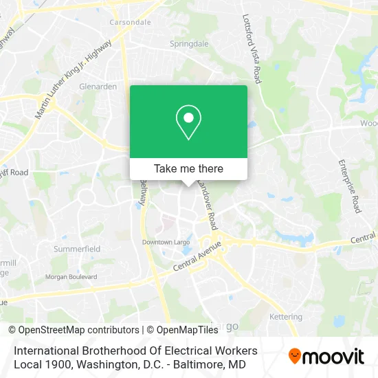 International Brotherhood Of Electrical Workers Local 1900 map