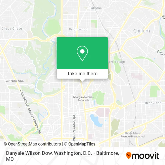 Danyale Wilson Dow map