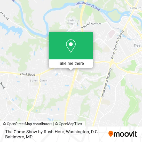 The Game Show by Rush Hour map