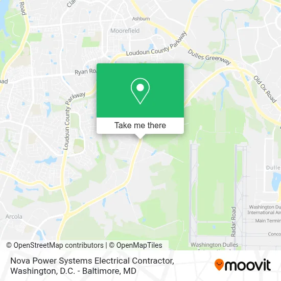 Nova Power Systems Electrical Contractor map