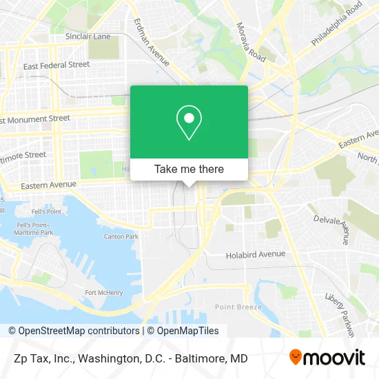 Zp Tax, Inc. map