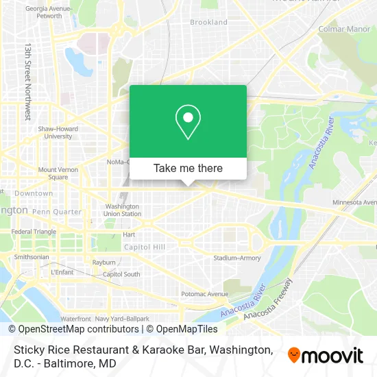 Sticky Rice Restaurant & Karaoke Bar map