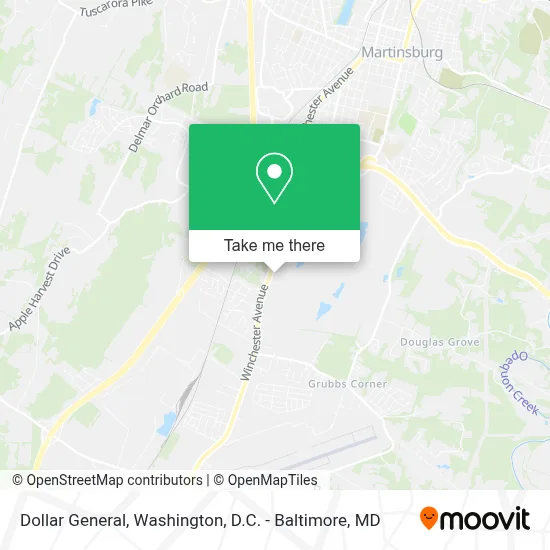 Dollar General map
