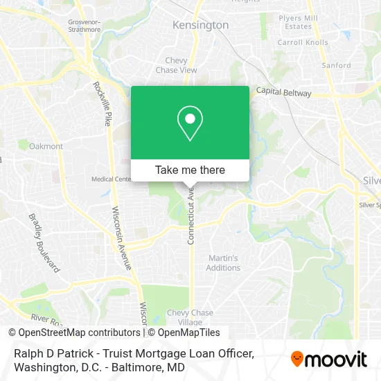 Ralph D Patrick - Truist Mortgage Loan Officer map