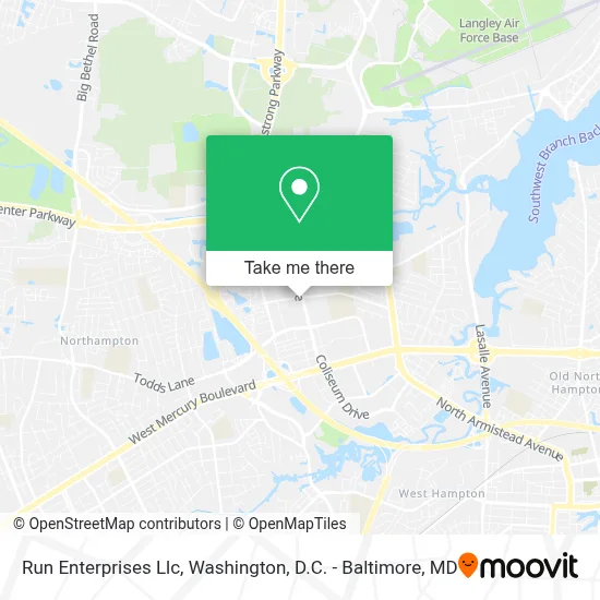 Run Enterprises Llc map
