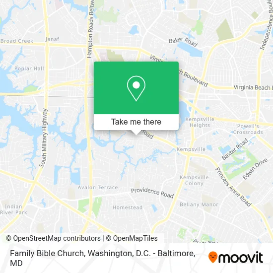 Family Bible Church map
