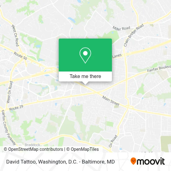 David Tattoo map