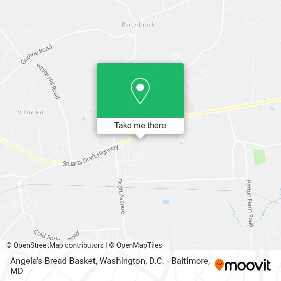 Angela's Bread Basket map