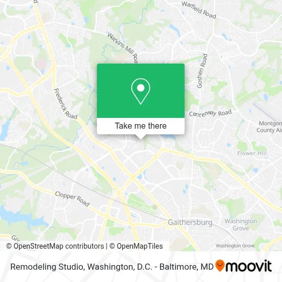 Remodeling Studio map