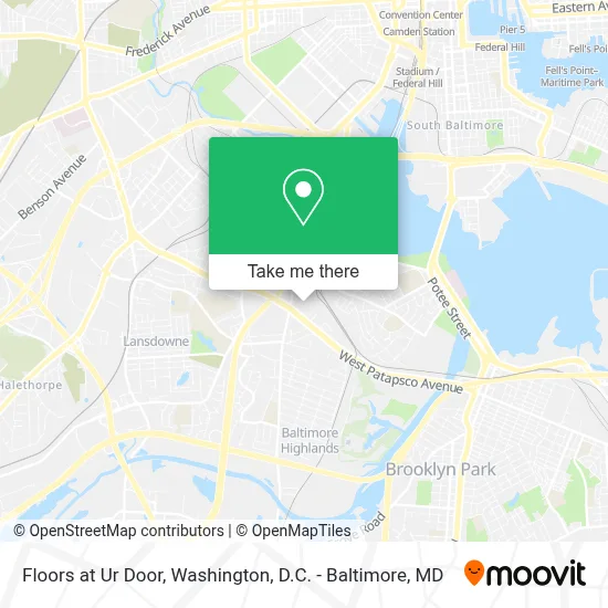 Floors at Ur Door map