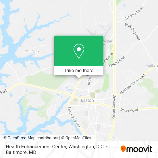 Health Enhancement Center map