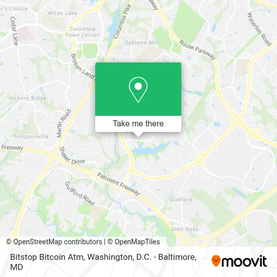 Bitstop Bitcoin Atm map
