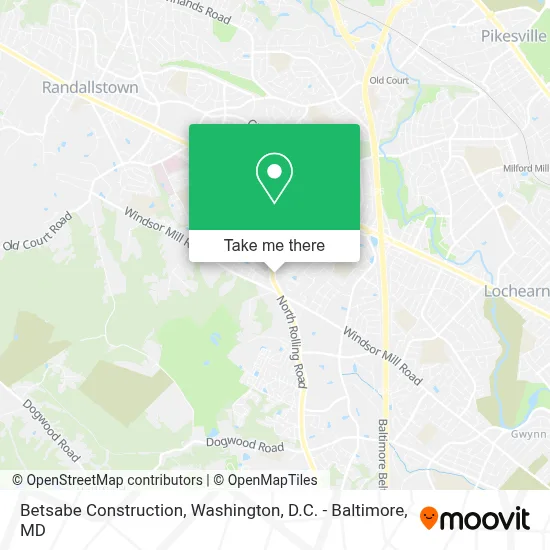 Betsabe Construction map