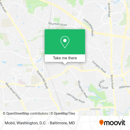 Mobil map