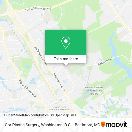 Gbr Plastic Surgery map