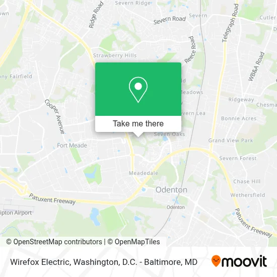 Wirefox Electric map