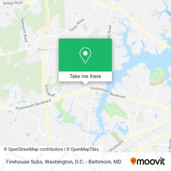 Firehouse Subs map