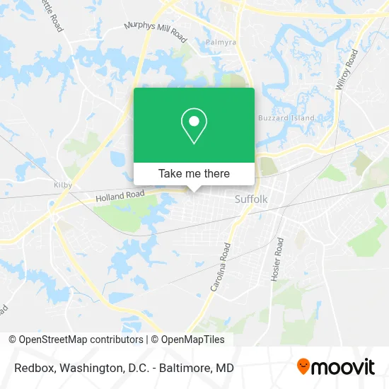 Redbox map