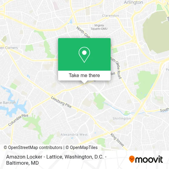 Amazon Locker - Lattice map