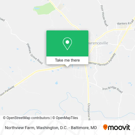 Northview Farm map