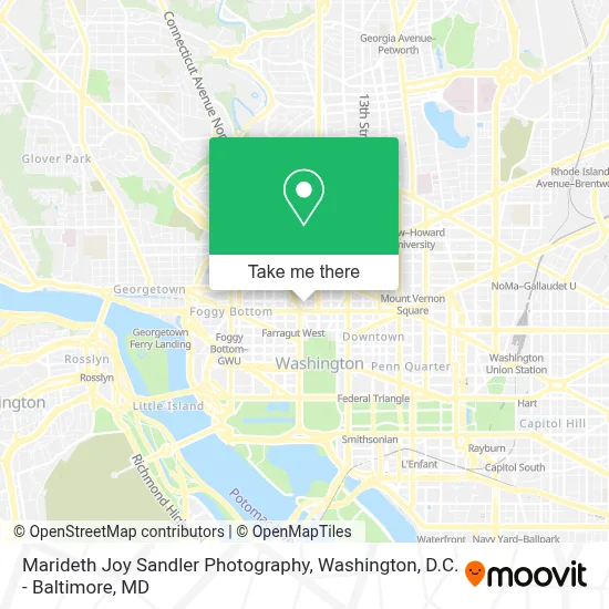 Marideth Joy Sandler Photography map