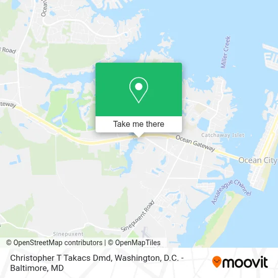 Christopher T Takacs Dmd map