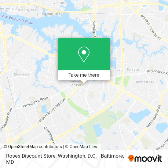 Roses Discount Store map